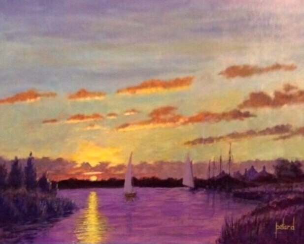 Full Sail at Sunset