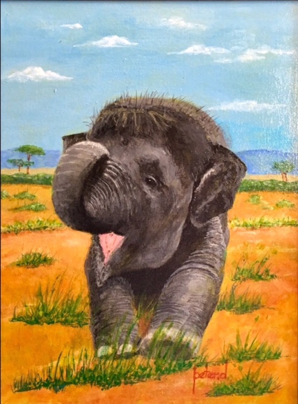 Nandita a Baby Elephant