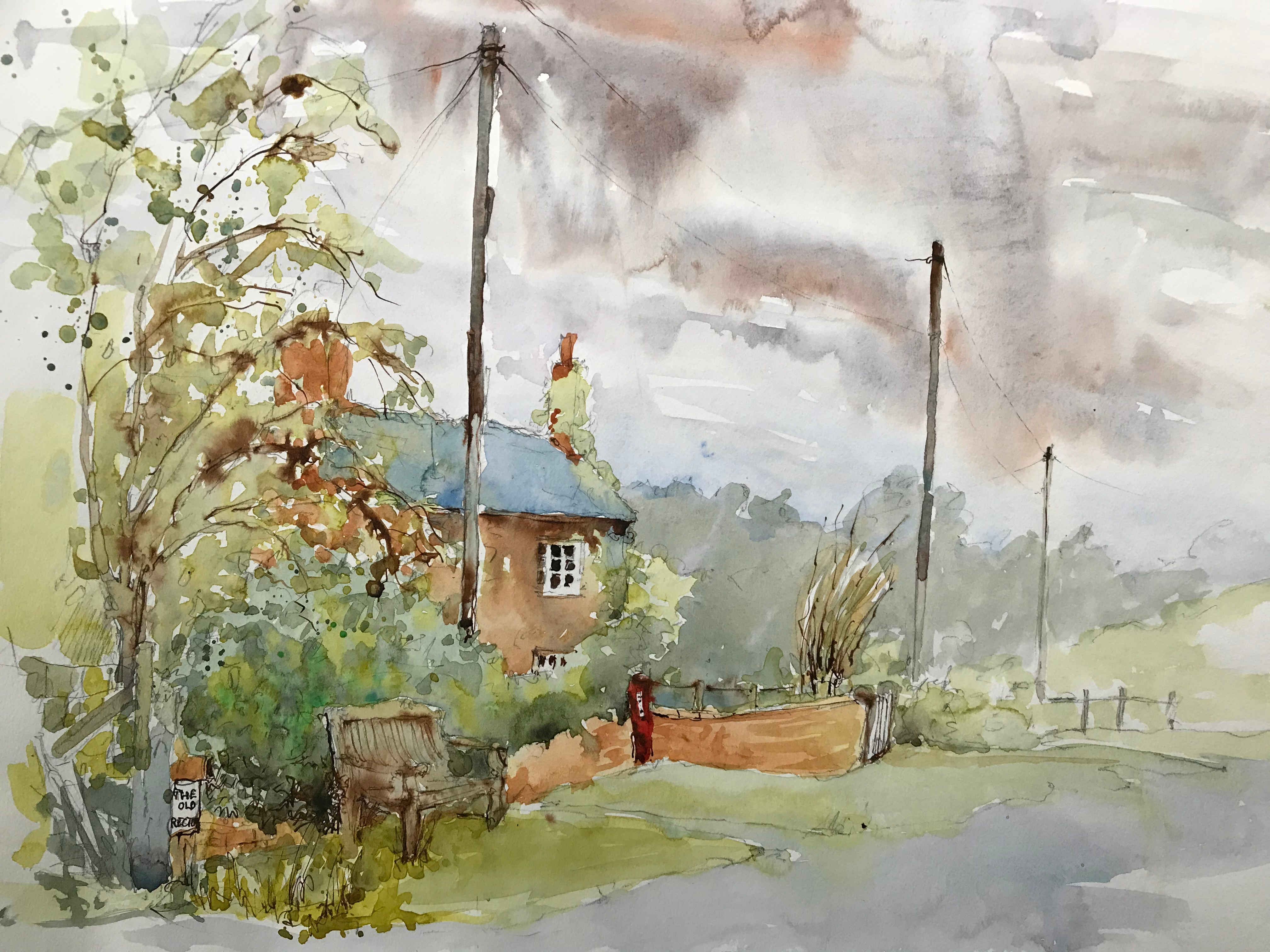 A sketch in Swettenham, Cheshire