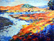 A11COMMENDED - 'Sun-Kissed Coast, Deganwy' by Mary Atherton