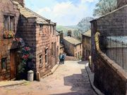 a18CLARK ART AWARD (RU) 'Pennine Village' by Mike Raithby