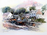a223 GEORGE CALEY AWARD (W) 'Harbour' by Gillian French