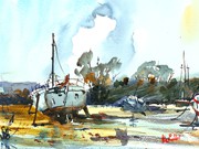 s22COMMENDED 'Brittany Boats 1' by Alan Pedder