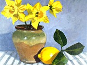 s22COMMENDED 'Daffodils with Lemon'  by Gill Hamilton