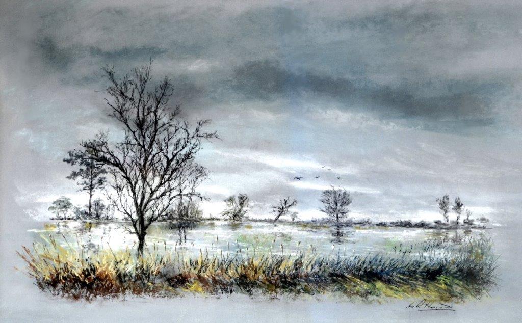 Cheshire Landscape in Winter